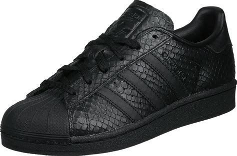 adidas schuhe damen leder schwarz|adidas damen sneaker.